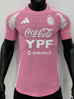 Camiseta Argentima de Entrenamiento 2025/26 Rosa Oficial