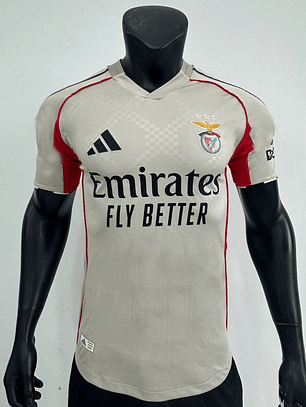 Camiseta Benfica Visitante 2025/26 Blanco Oficial