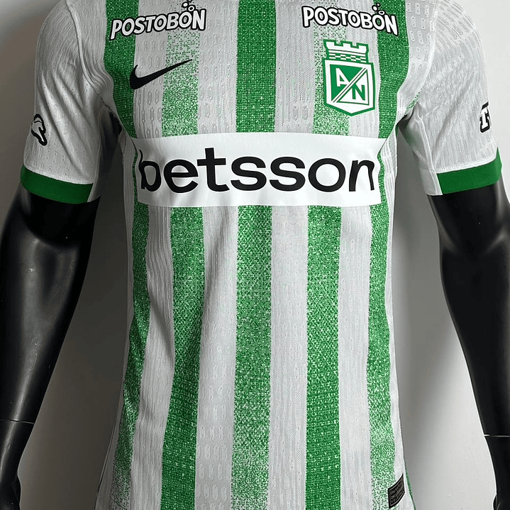 Camiseta Atlético Nacional Local 2025/26 Verde con blanco Oficial  1