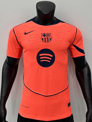 Camiseta FC Barcelona Tercera Equipacion 2025/26 Naranja Oficial