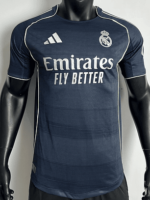 Camiseta Real Madrid Visitante 2025/26 Negro Oficial