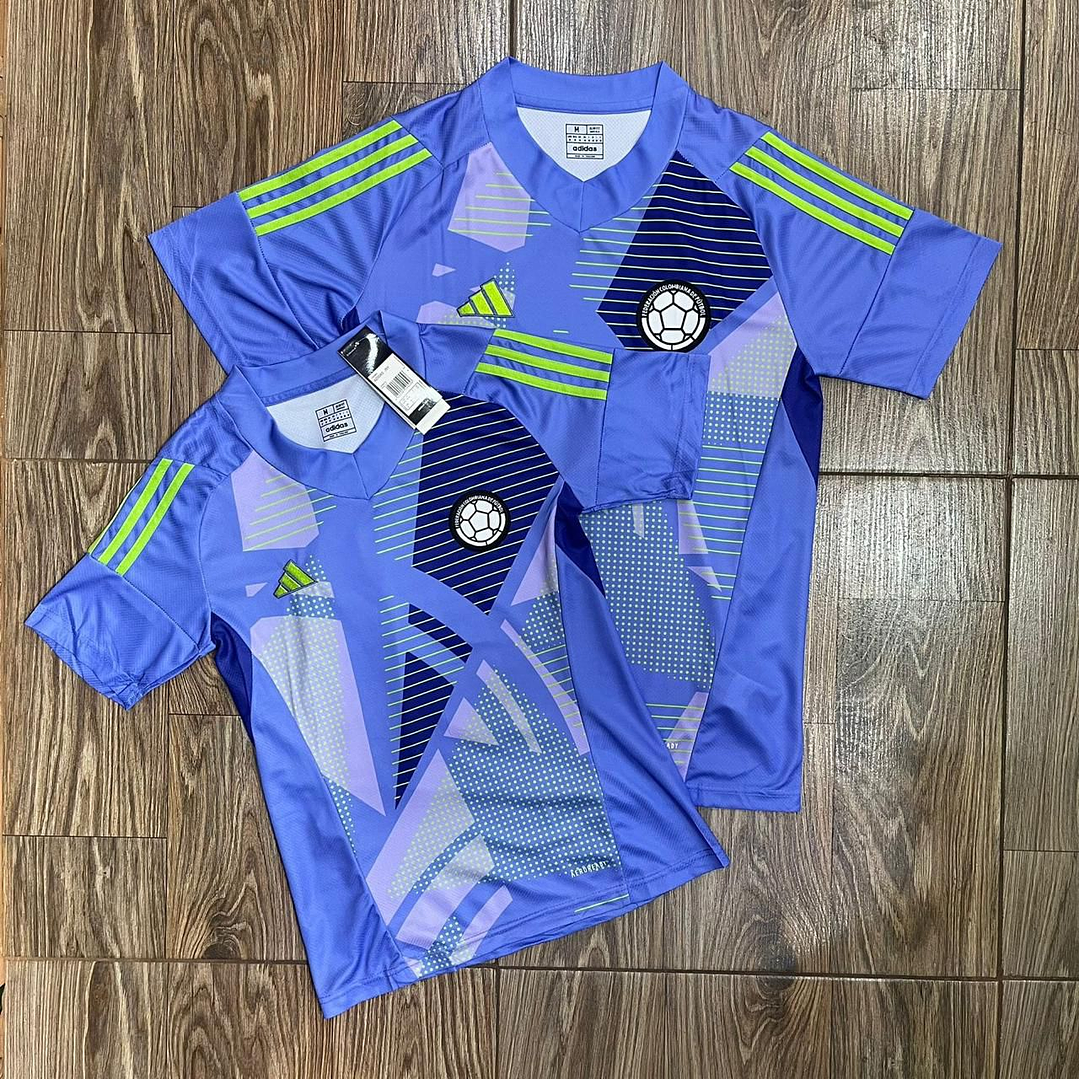 Camiseta Portero Selección Colombia Morada – Versión Bordada 1