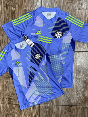 Camiseta Portero Selección Colombia Morada – Versión Bordada