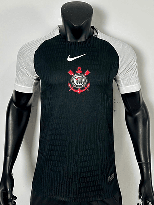 Camiseta Corinthians Visitante 2025/26 Negro Oficial