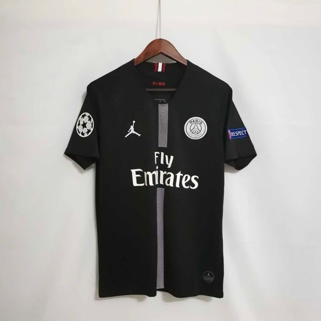 Camiseta PSG Visitante 2018/19 Negro Oficial 1