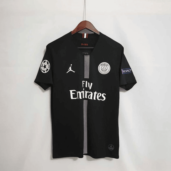 Camiseta PSG Visitante 2018/19 Negro Oficial 1
