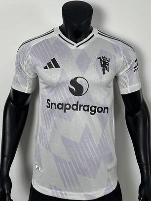 Camiseta Manchester United Visitante 2025/26 Blanco Oficial