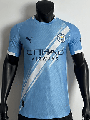 Camiseta Manchster City Local 2025/26 Azul Oficial