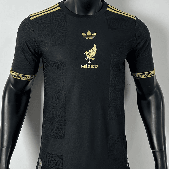 Camiseta Mexico Edicion Conmemorativa 2025/26 Negro Oficial 1