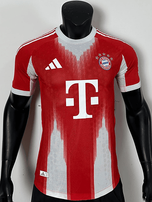 Camiseta Bayern Munich Local 2025/26 Rojo Oficial