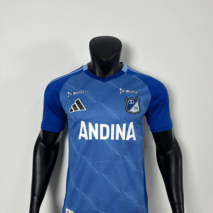 Camiseta Millonarios Local 2025/26 Azul Oficial 1