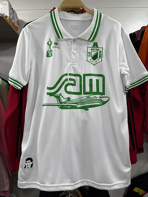 Camiseta Atletico Nacional Retro 1989 Blanco Oficial