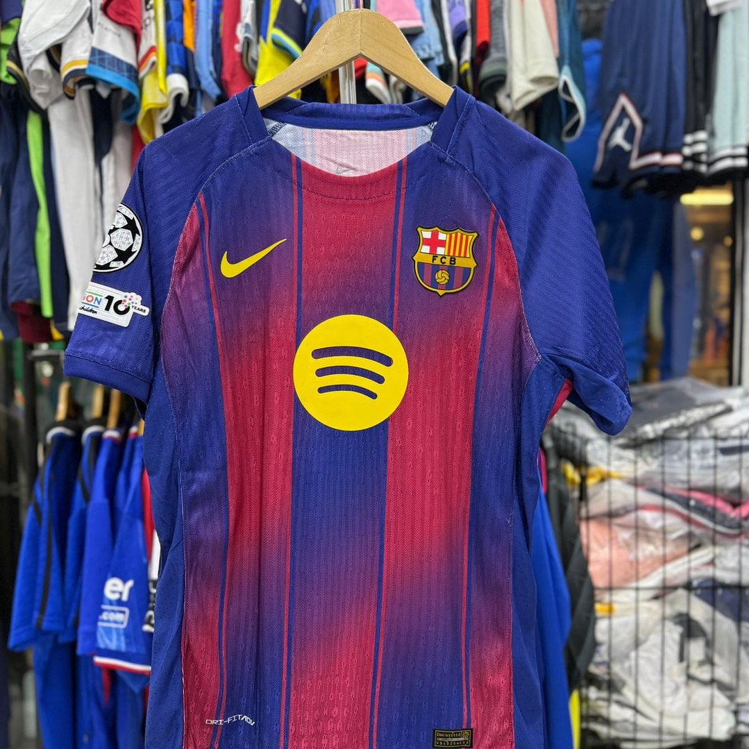 Camiseta FC Barcelona Local 2025/26 Rojo con Azul Oficial 1