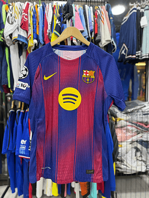 Camiseta FC Barcelona Local 2025/26 Rojo con Azul Oficial