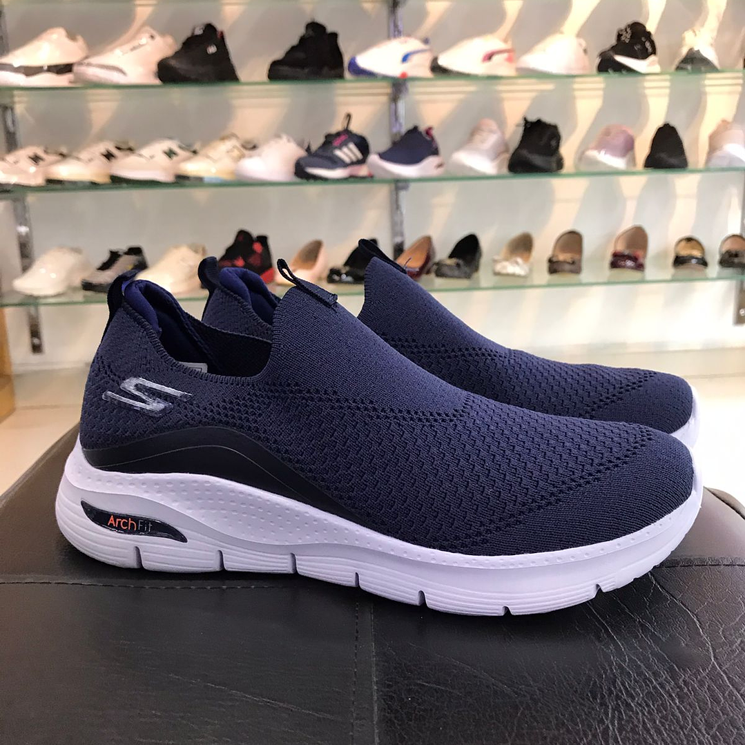 Skechers Arch Fit Azul Oscuro 3