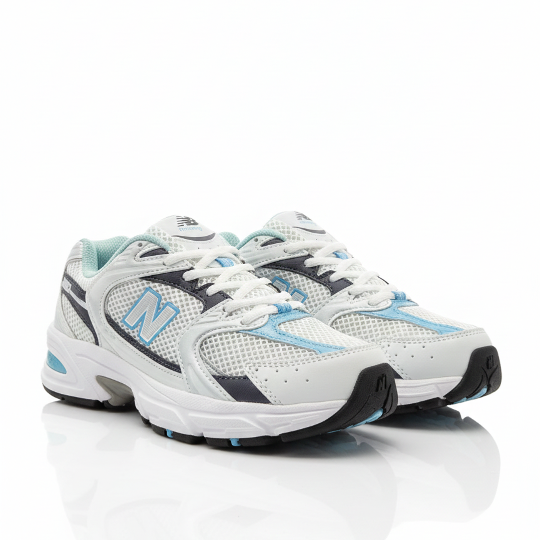 New Balance 530 Blanco y Azul 1