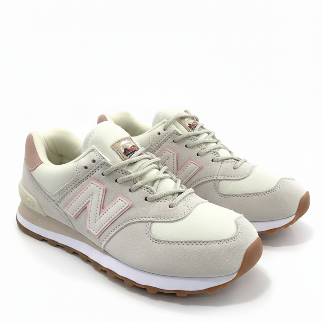 New Balance 574 Crema 1