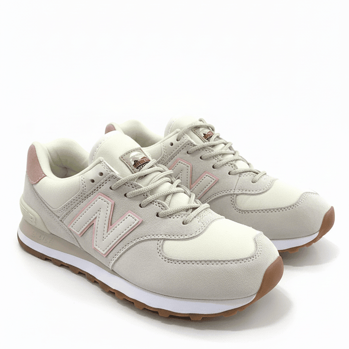 New Balance 574 Crema 1