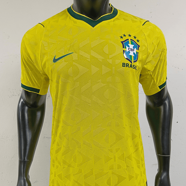 Camiseta Brasil Local 2025/26 Amarillo Oficial 1