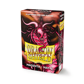 Protectores Matte Magenta - Japanese Size - Dragon Shield