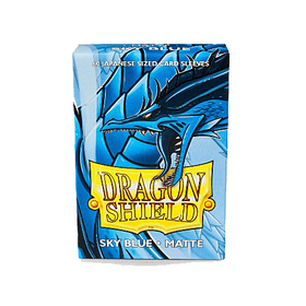 Protectores Matte Sky Blue - Japanese Size - Dragon Shield 