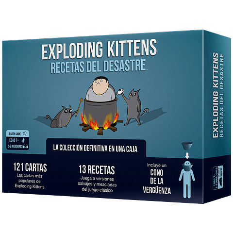 Exploding Kittens - Recetas del Desastre 