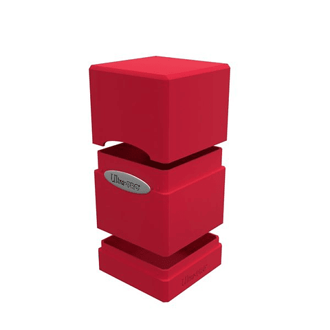 Portamazo Satin Tower Apple Red - Ultra Pro