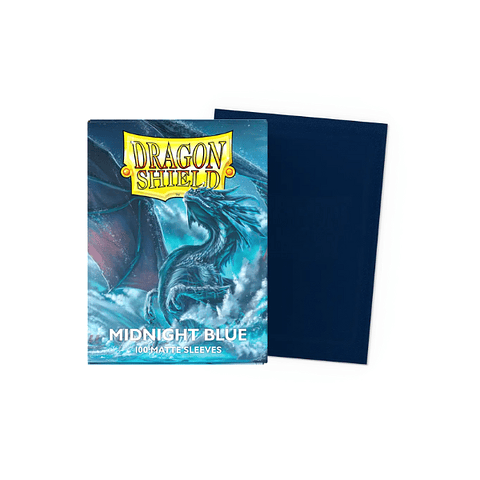 Dragon Shield Sleeves STD Matte - Midnight Blue	