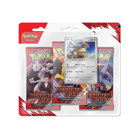 Pokemon TCG Scarlet & Violet Destined Rivals 3 Pack Blister