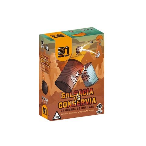 Salsacia VS Conservia La Guerra es una lata - 31 Minutos