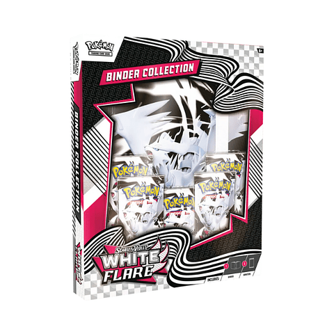 Pokemon TCG Scarlet & Violet - White Flare - Binder Collection (Ingles)