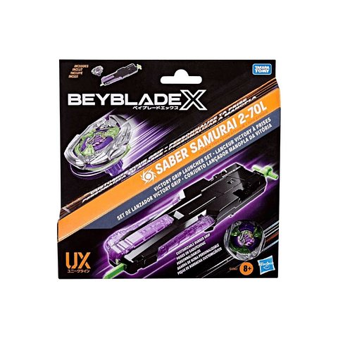 Beyblade X Saber Samurai 2-70L
