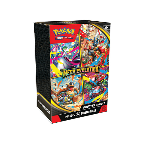 Pokemon TCG Mega Evolution Booster Bundle Ingles