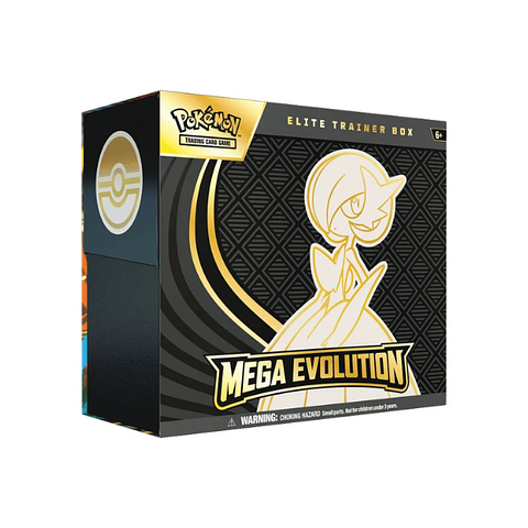 Pokemon TCG Mega Evolution Elite Trainer Box Mega Gardevoir Ingles