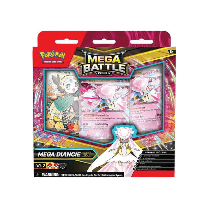 Pokémon TCG Mega Battle Deck - Mega Diancie Ingles 1