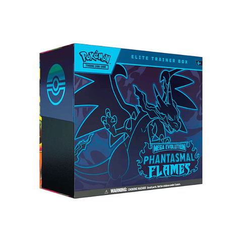 Pokemon TCG Mega Evolution: Phantasmal Flames Elite Trainer Box