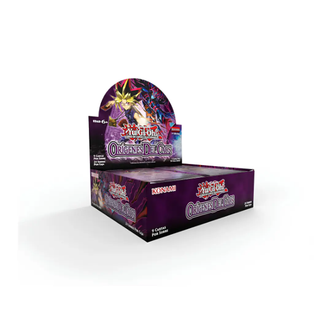 Origenes del Caos Booster Box Yu-Gi-Oh TCG Español 1