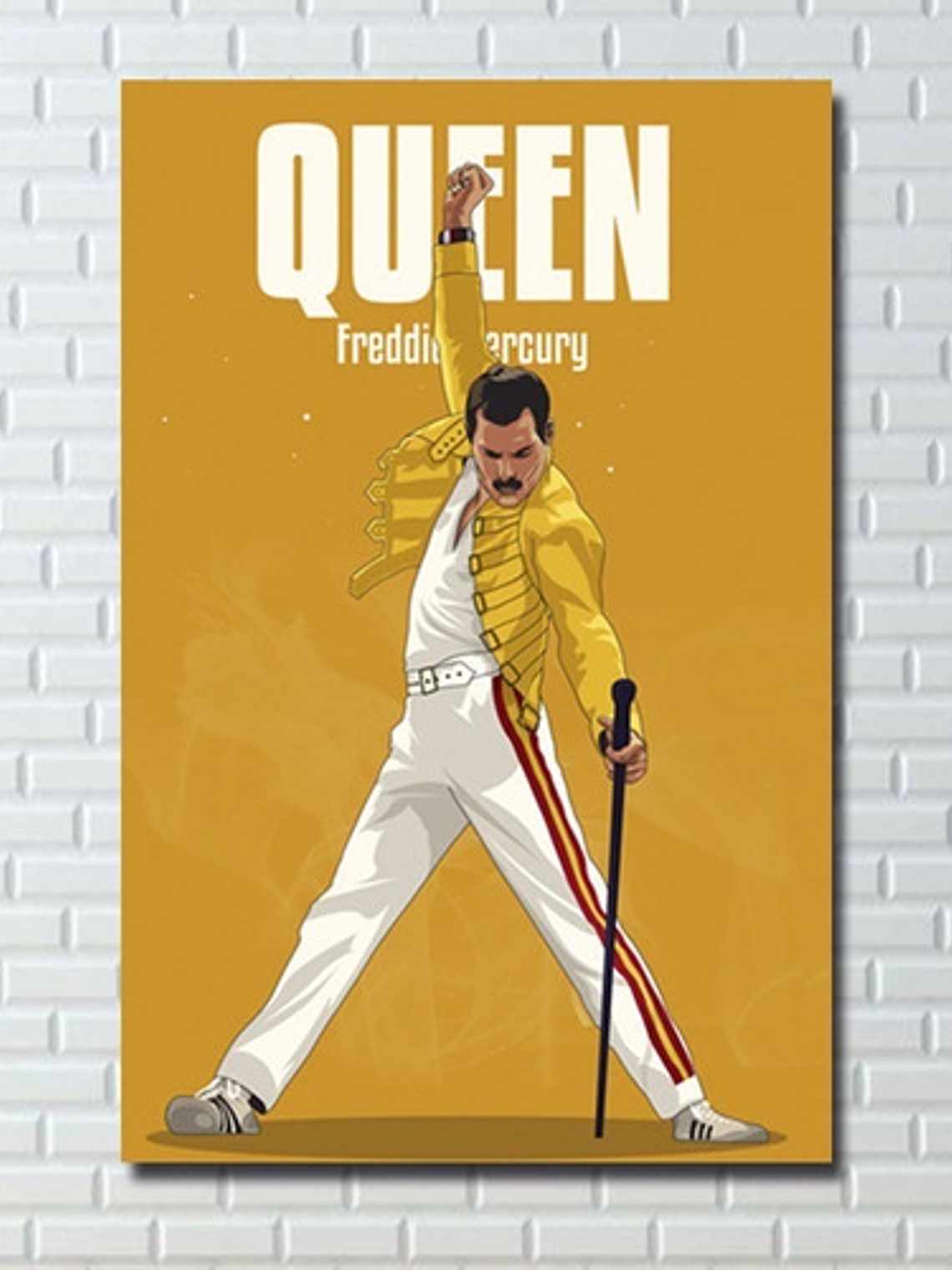 Cuadro Decorativo Canvas 55x80cm Freddie Mercury 1