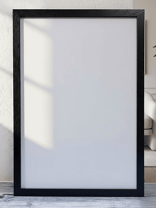 Cuadro Con Vidrio 33x48 + Foto, Portaretrato