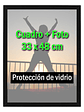 Cuadro Con Vidrio 33x48 + Foto, Portaretrato - Miniatura 2