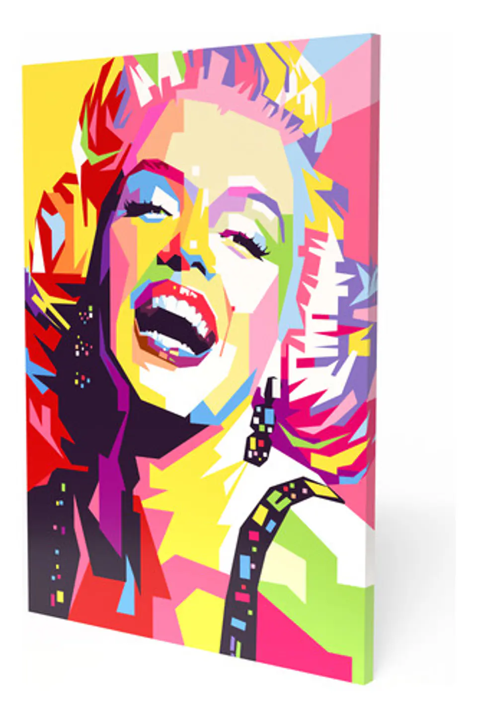 Cuadro Decorativo Canvas Marilyn Monroe Multicolor 55x80cm 1