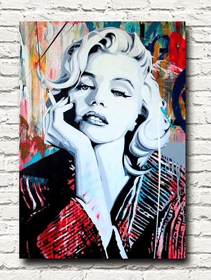 Cuadro Decorativo Canvas Marilyn Monroe 55x80cm