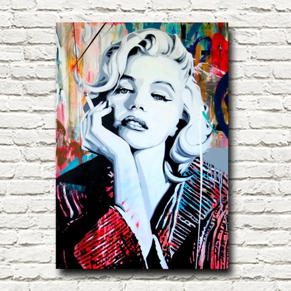 Cuadro Decorativo Canvas Marilyn Monroe 55x80cm 2