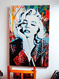 Cuadro Decorativo Canvas Marilyn Monroe 55x80cm - Miniatura 3