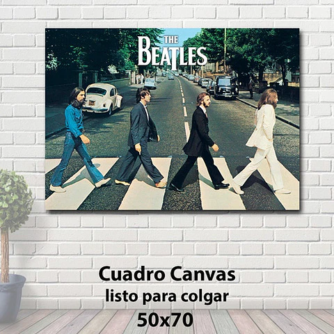Cuadro Canvas The Beatles 50x70cm -  #1