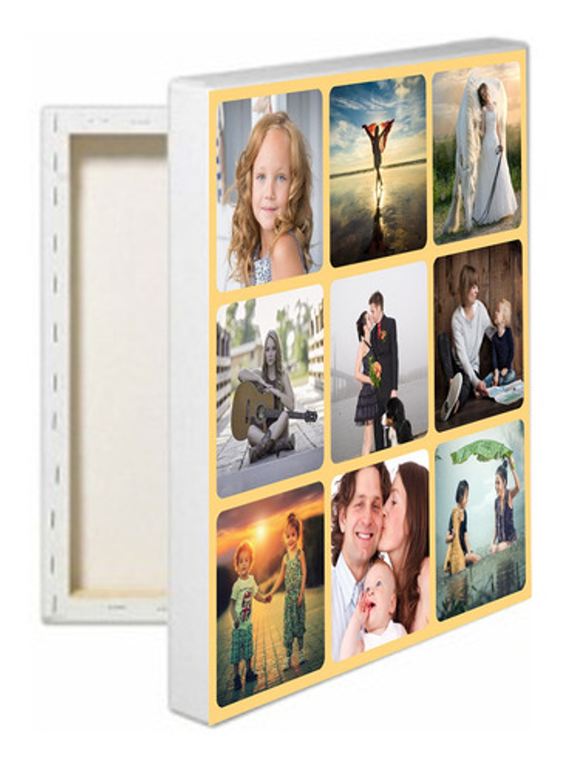 Cuadro Decorativo Canvas 55x55 Con Bastidor De 2x2cm 1