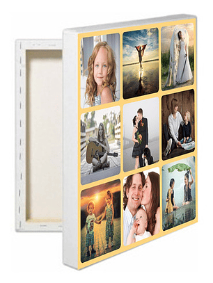 Cuadro Decorativo Canvas 55x55 Con Bastidor De 2x2cm