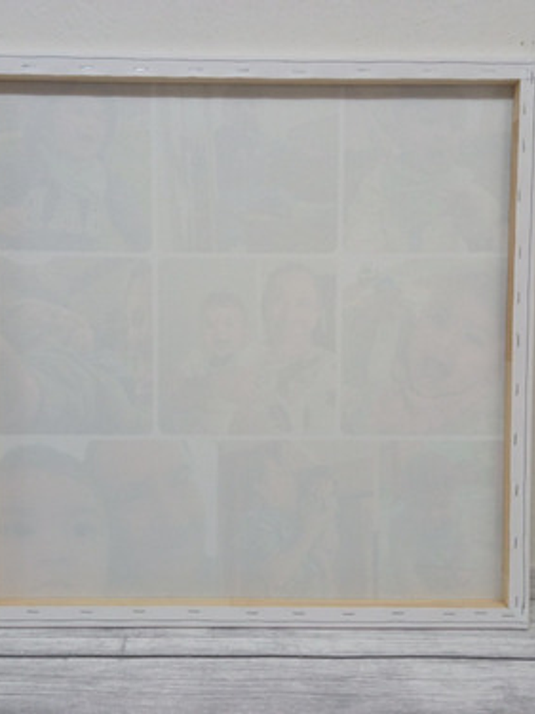 Cuadro Decorativo Canvas 55x55 Con Bastidor De 2x2cm 2