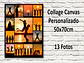 Cuadro Decorativo Canvas Collage 50x70cm - 13 Fotos - Miniatura 2