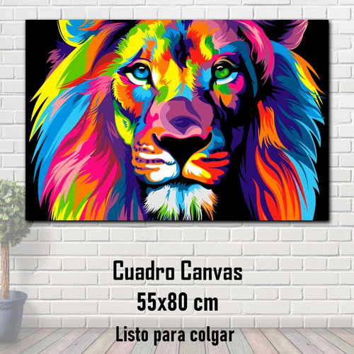 Cuadro Decorativo Retela Flor de Leon B 70 x 50 cm